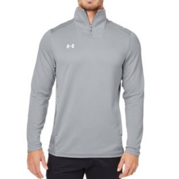 Under Armour Mens Command Quarter-Zip Pullover Sweatshirt Size Large - Picture 3 of 11